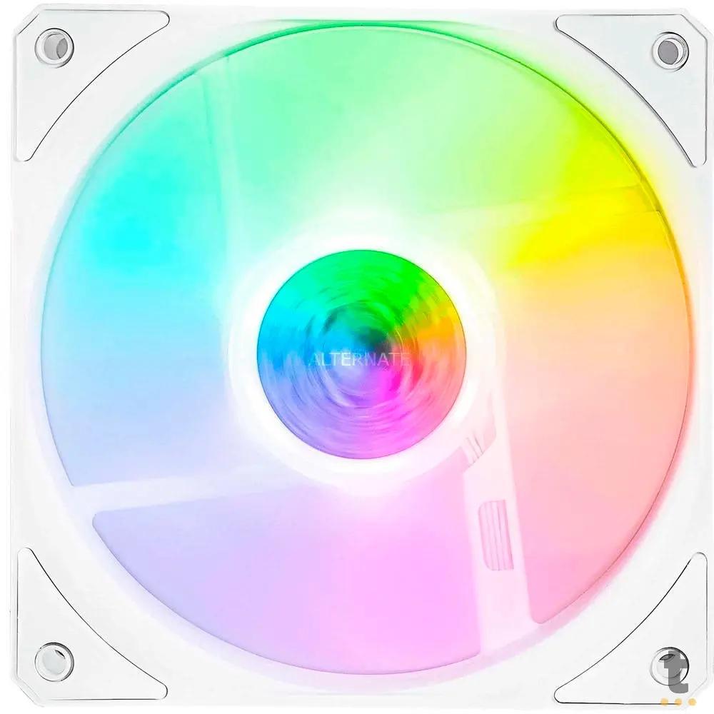 Cooler Fan para Gabinete Cooler Master Led RGB 120mm Branco - MFX-B2DW-18NPA-R1 Truedata